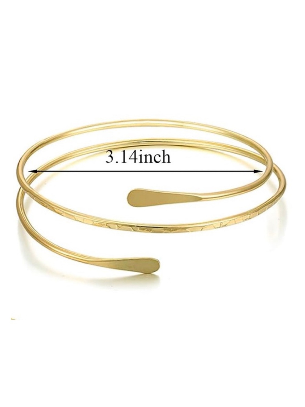 π New Gold Boho Arm Cuff Bracelet - Picture 2 of 5